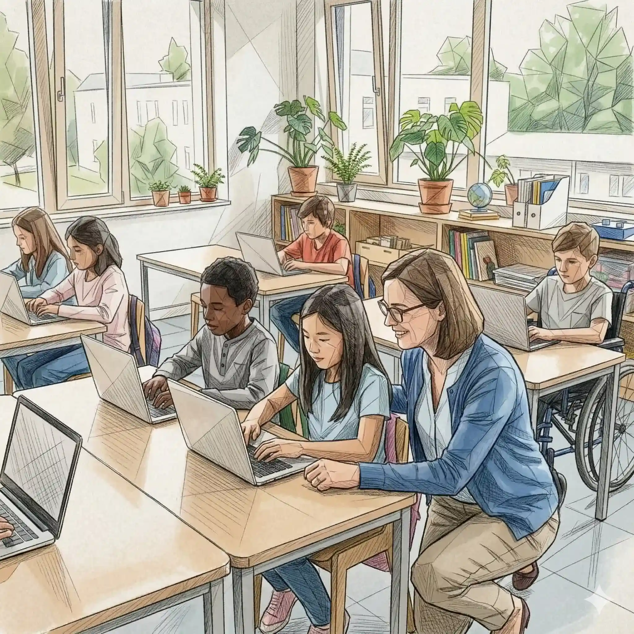 TypiTrain + AI for teachers and admins